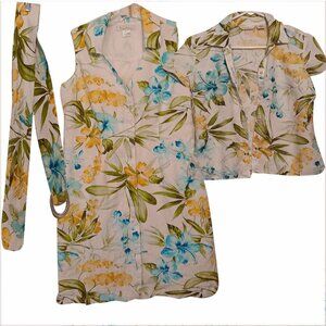Tommy Bahama Dress, Blouse and Belt Size Small